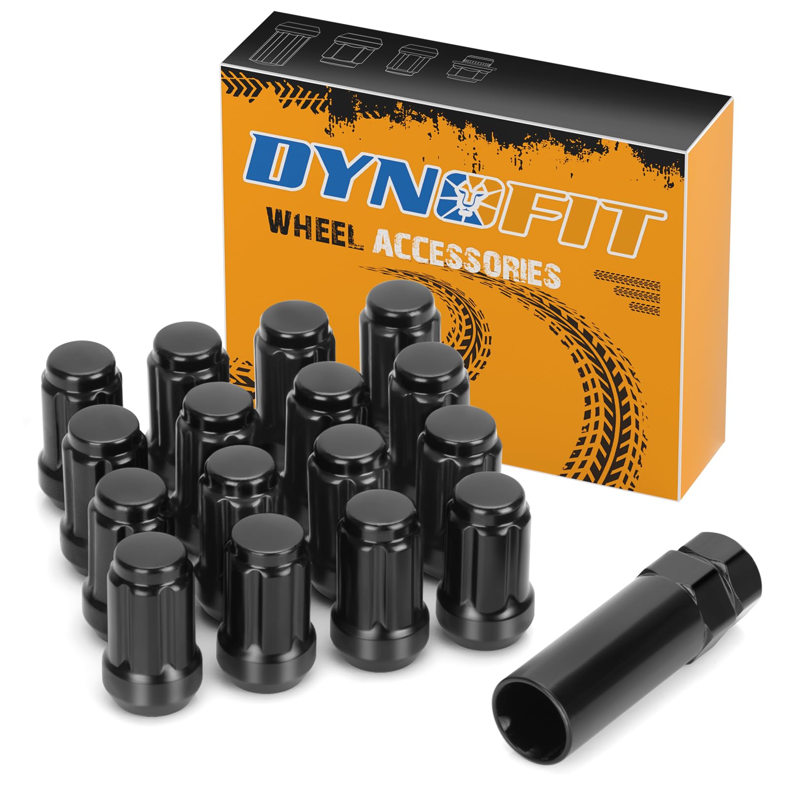 ATV M10x1.25 Aftermarket Lug Nuts for Most Honda Yamaha Kawasaki